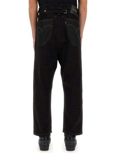 Junya Watanabe X Levi's Trousers In Black