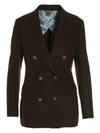 Maurizio Miri Dark Green Stevie Blazer In Green