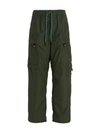 Moncler Grenoble Nylon Cargo Pants In Green