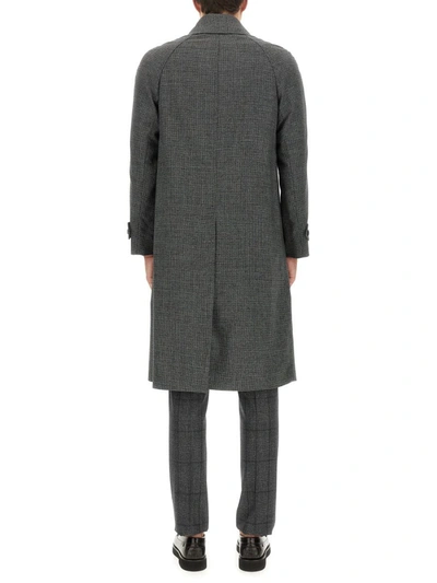 Lardini Long Coat In Grey