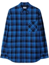 OFF-WHITE OFF-WHITE CHECKED FLANNEL SHIRT