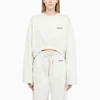OFF-WHITE OFF-WHITE™ CROPPED SWEATSHIRT WITH LOGO