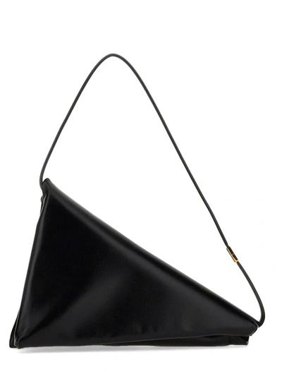 Marni Triangle Prism Bag In Black