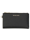 Michael Michael Kors Michael Kors Jet Set Wallet In Black