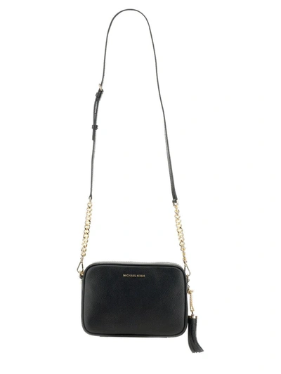 Michael Michael Kors Michael Kors Shoulder Bag "ginny" In Black