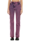 Moschino Flare Pant In Pink