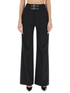 Moschino Trousers Featuring Shoulder Straps In Black