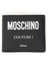 MOSCHINO MOSCHINO WALLET WITH LOGO