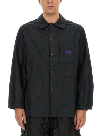 Needles Shirt With Logo In Black