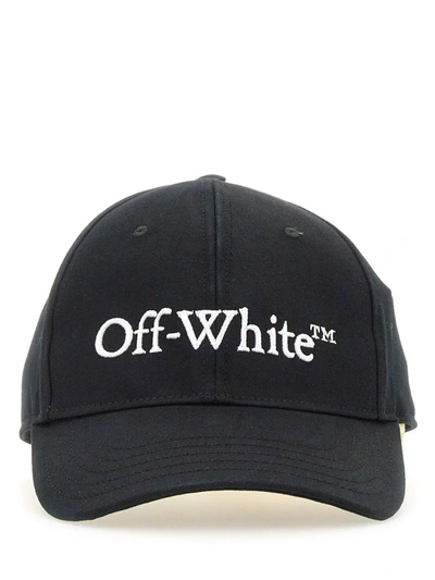 Off-white Baseball Cap In Black