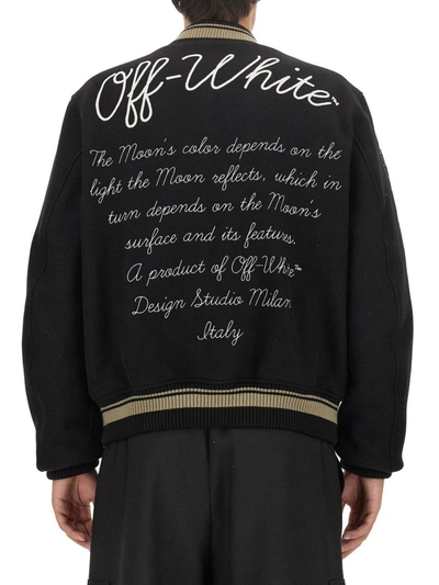 Off-white Bomber Jacket In Black