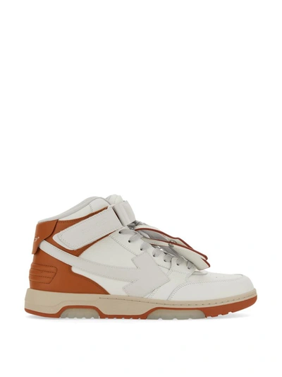 Off-white Sneaker Out Of Office In Orange