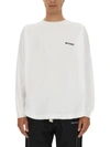 Palm Angels Men Sweatshirt With Logo In Multicolour