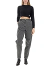 Patou Straight-leg Pants In Grey