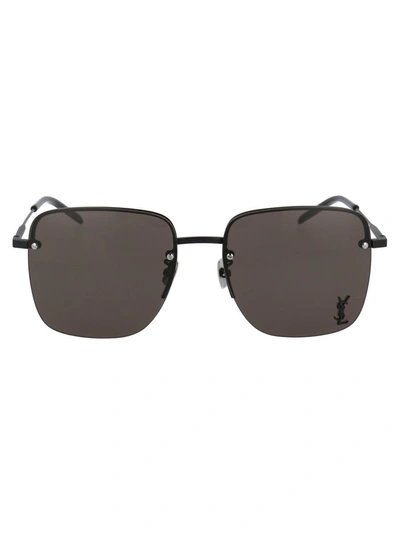 Saint Laurent Sl 312 M Sunglasses In Black