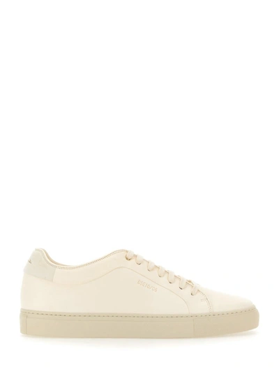 Paul Smith Leather Trainer In Ivory