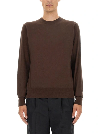 Pt Torino Regular Fit Shirt In Brown