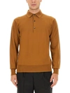 Pt Torino Wool Polo. In Beige