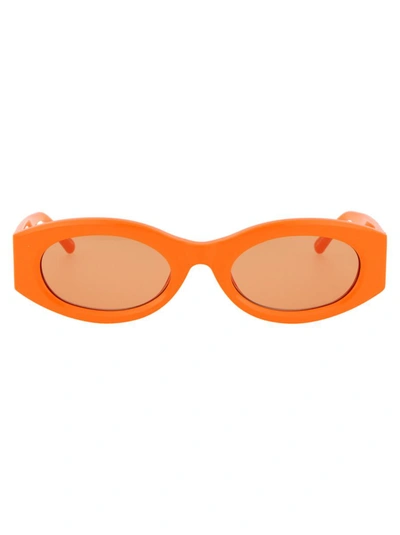 サングラス THE ATTICO Woman Sunglasses Orange ATTICO38C2SUN C2 Attico The Sunglasses In Orange/silver/orange | ModeSens
