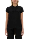 Rick Owens Drkshdw Basic Round Neck T-shirt In Black