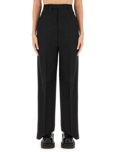 Rick Owens Palazzo Trousers In Black