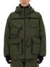 South2 West8 Functional Green Jacket With Utility Pockets In Green