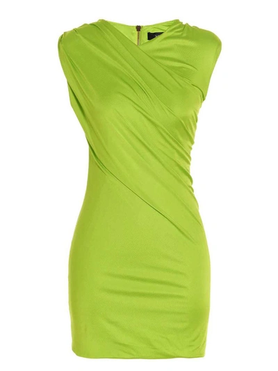 Versace 'cocktail' Dress In Green