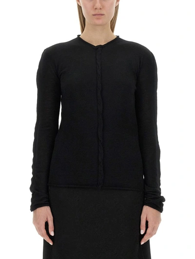 Uma Wang Cashmere Sweater In Black