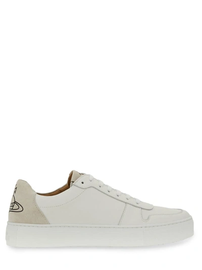 Vivienne Westwood Sneaker With Logo In White