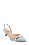 JOURNEE COLLECTION JOURNEE COLLECTION NELLIA SLINGBACK POINTED-TOE PUMP