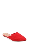 JOURNEE COLLECTION ANIEE KNIT MULE