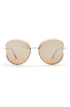 VINCE CAMUTO OVAL VENT SUNGLASSES