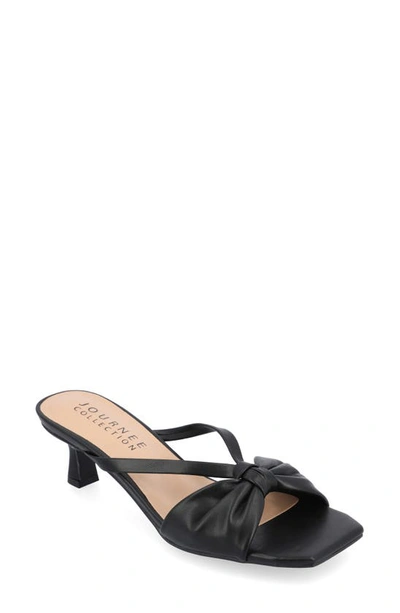 JOURNEE COLLECTION JOURNEE COLLECTION STARLING KITTEN HEEL SANDAL