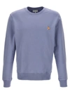 MAISON KITSUNÉ CHILLAX FOX SWEATSHIRT LIGHT BLUE