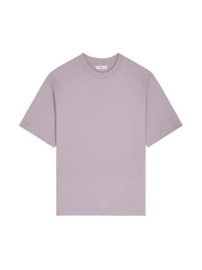 Pangaia Dna Oversized T-shirt In Raisin Purple