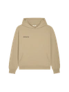 Pangaia Mens 365 Midweight Soft Organic Cotton Hoodie In Birch Beige