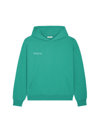 Pangaia 365 Midweight Hoodie In Mangrove Turquoise