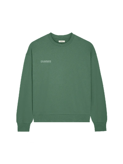 Pangaia 365 Midweight Jumper In Forest Green