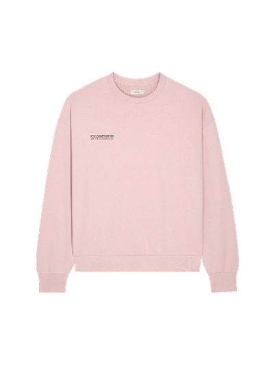 Pangaia Organic Cotton 365 Sweatshirt In Magnolia Pink