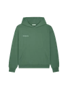 Pangaia 365 Midweight Hoodie In Forest Green