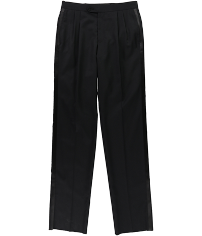 Pre-owned Ralph Lauren Mens Classic Dress Pants Slacks In Black
