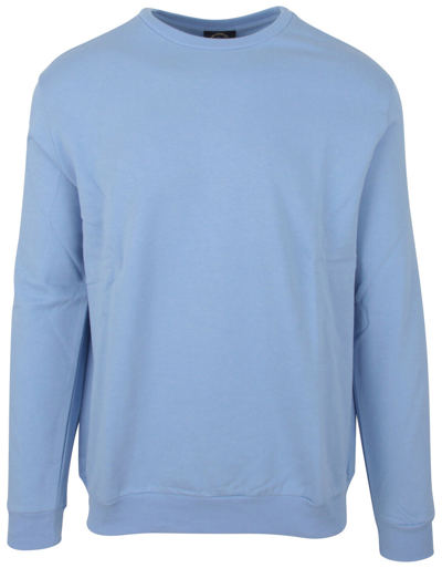 Pre-owned Paul & Shark Yachting Men's Pullover Sweater Jumper Size Xl 100% Cotton Blue