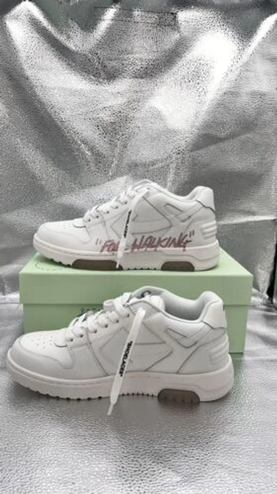 Pre-owned Off-white Size 10.5 -  Out Of Office Low - White Peach Owia259s22lea0050121