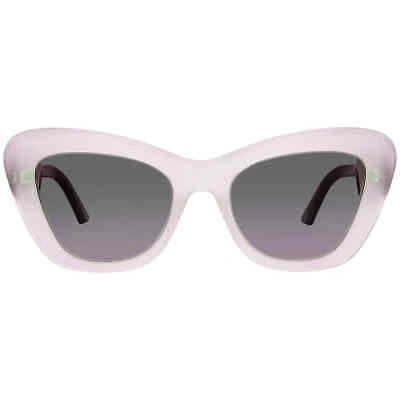 Pre-owned Dior Grey Butterfly Ladies Sunglasses Bobby B1u 76a2 52 Bobby B1u 76a2 In Gray