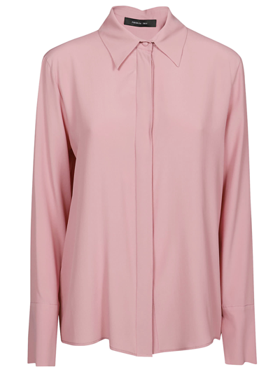 Federica Tosi Long Sleeve Shirt In Blush