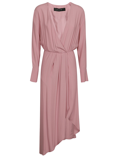 Federica Tosi Long Sleeve Dress In Blush