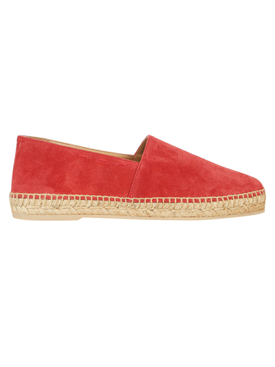 Kiton A048 Espadrilles In Rosso