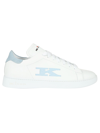 Kiton Sneakers In Bianco/ghiaccio