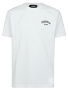 Dsquared2 White Cotton Short Sleeve T-shirts In White
