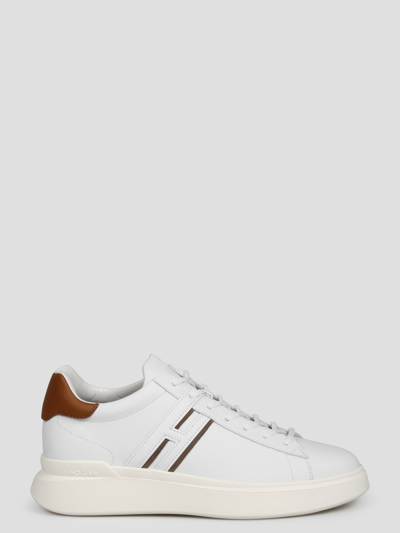 Hogan H580 Slash Sneakers In Bianco